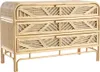 Miliboo - Kommode Rattan 3 Schubladen GALON Produktbild-Vorschau 3