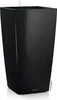 LECHUZA-Pflanzgefäß CUBICO Premium 40 Schwarz Hochglanz | Produktbild-Vorschau 1