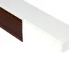 Blende (5 EUR/ 1m) für Gardinenschiene 200cm in "Mahagoni" Produktbild-Vorschau 4