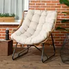Gartensessel PE-Rattan Stahl, Outdoor Lounge Sessel mit Produktbild-Vorschau 4