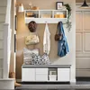 SoBuy FSR176-W Banc à chaussures avec assise armoire à Voir les images du produit 2