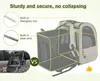 Pecute Hunderucksack Faltbar Erweiterbar Katzenrucksack Produktbild-Vorschau 3