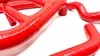 Kit de tuyaux d'eau de refroidissement ROUGE en silicone Voir les images du produit 2