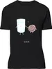 Mr. & Mrs. Panda T-Shirt Milch Keks - Schwarz - Geschenk, Produktbild-Vorschau 1