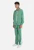 Jogginganzug Set Stripe mit Streifen Jacke Hose S Mintgrün Produktbild-Vorschau 1