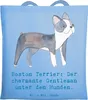 Mr. & Mrs. Panda Schultasche Boston Terrier Gentleman - Sky Produktbild-Vorschau 1