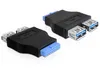 Delock USB 3.0 Pin Header - USB-Adapter - USB Typ A (W) Náhled obrázku produktu 2
