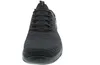 A front view of a black Skechers sneaker against a white background. Náhľad obrázku produktu