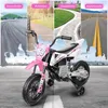Dziecięcy motocykl elektryczny 12V zielony, do 5km/h, Podgląd zdjęcia produktu 6