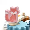 Viga Toys - Viga PolarB Holzzahnräder mit Tieren Produktbild-Vorschau 8
