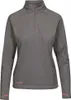 Dlx Theresa Halbreißverschluss-sweatshirt Grau S Frau Grau Produktbild-Vorschau 1