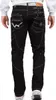 Kosmo Lupo Herren Regular Fit Jeans Stonewashed KM001-1 Produktbild-Vorschau 2