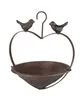 HI Vogelfutterspender Herzform 22 cm Braun Produktbild-Vorschau 2
