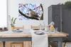 MuchoWow® Poster Vogel - Blumen - Taube - Blütenzweige - Produktbild-Vorschau 3