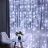 SPRINGOS Lichterkette Lichtervorhang 2 x 2 m Produktbild-Vorschau 4