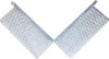 Innenecke Kiesfangleiste Alu Natur 1,0 mm Zuschnitt 22 cm Produktbild-Vorschau 1