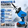 Accu reciprozaag 21V, 0–3000 slagen/min, 13 mm slaglengte, Productafbeelding-voorbeeld 2