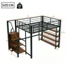 Flieks stapelbed 140x200 cm met boekenplanken, hoogslaper Productafbeelding-voorbeeld 3