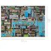 Bopster - Puzzle della mappa della città di Londra - 500 Anteprima dell’immagine prodotto 3