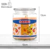 Haribo™ Duftkerze Peach Paradise, 2 Dochte, HxD: 13 x 10 Produktbild-Vorschau 4