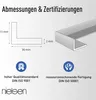 nielsen Aluminium Winkelprofil Natur (Pressblank) Produktbild-Vorschau 4