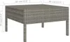 vidaXL 9 tlg. Garten Lounge Set mit Auflagen Poly Rattan Produktbild-Vorschau 9