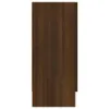 A close-up view of a brown wooden sideboard. Podgląd zdjęcia produktu