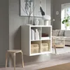 Regal weiß 77×77 cm – Würfelregal – vielseitig einsetzbar – Produktbild-Vorschau 5