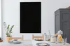 MuchoWow® - Leinwandbilder - Schwarz - Einfarbig, Wandbild, Produktbild-Vorschau 5