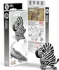 EUGY - 3D Bastelset Zebra Produktbild-Vorschau 7