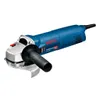 A blue and silver Bosch angle grinder is shown on a white background. Produktbild-Vorschau