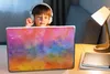 MuchoWow® Laptop Aufkleber Sticker Cover Aquarell - Rosa - Produktbild-Vorschau 3