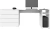 Schreibtisch "Vaasa" 196cm, weiß-matt Produktbild-Vorschau 2