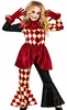 Halloween Kinderkostüm "Horror Clown Black Red" | 3-tlg. Produktbild-Vorschau 1