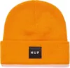 HUF Essential Box Logo Herren Wintermütze orange uni Produktbild-Vorschau 4