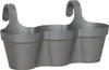 Blumentopf Artevasi 639343 Anthrazit Dunkelgrau Kunststoff Produktbild-Vorschau 4