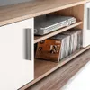 vidaXL Parete TV con luci LED rovere Sonoma e bianco Anteprima dell’immagine prodotto 6
