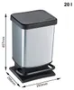 Rotho Abfalleimer 20L Paso - Treteimer Geruchsdicht - Produktbild-Vorschau 4