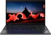 A Lenovo ThinkPad L15 G4 laptop is displayed from the front with its screen on, showing a colorful abstract image. Produktbild-Vorschau