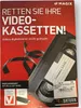 The image shows the packaging of a software product for digitizing VHS tapes, with a VHS tape prominently featured. Produktbild-Vorschau