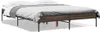 Möbel Bettgestell Braun Eichen-Optik 160x200 cm Produktbild-Vorschau 1
