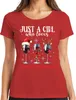 Just A Girl Who Loves Wine & Christmas - Weihnachten Produktbild-Vorschau 1