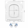 Vervangingszitting voor toiletten, compatibel met DURAVIT Productafbeelding-voorbeeld 18