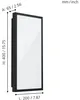 EGLO 99533 - Casazza, Oberfläche, Rechteck, 1 Glühbirne(n), Produktbild-Vorschau 4
