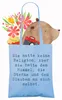 Mr. & Mrs. Panda Tote Bag Spruch Himmel und Freude - Sky Produktbild-Vorschau 3