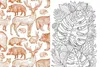 Flora, Fauna, Pflanzen & Bienen - Stickerbuch Produktbild-Vorschau 3