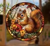 GKA XL Sonnenfänger 1 Eichhörnchen mit Blumen 20 cm Produktbild-Vorschau 2