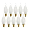 10 x LED Filament Windstoß Kerze 4W = 40W E14 MATT Produktbild-Vorschau 1