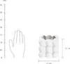 BUTLERS Blumentopf BUBBLE Typ A Produktbild-Vorschau 5