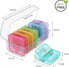 WELLGRO Tablettenbox für 7 Tage - Pillendose je 2 Fächer Produktbild-Vorschau 5